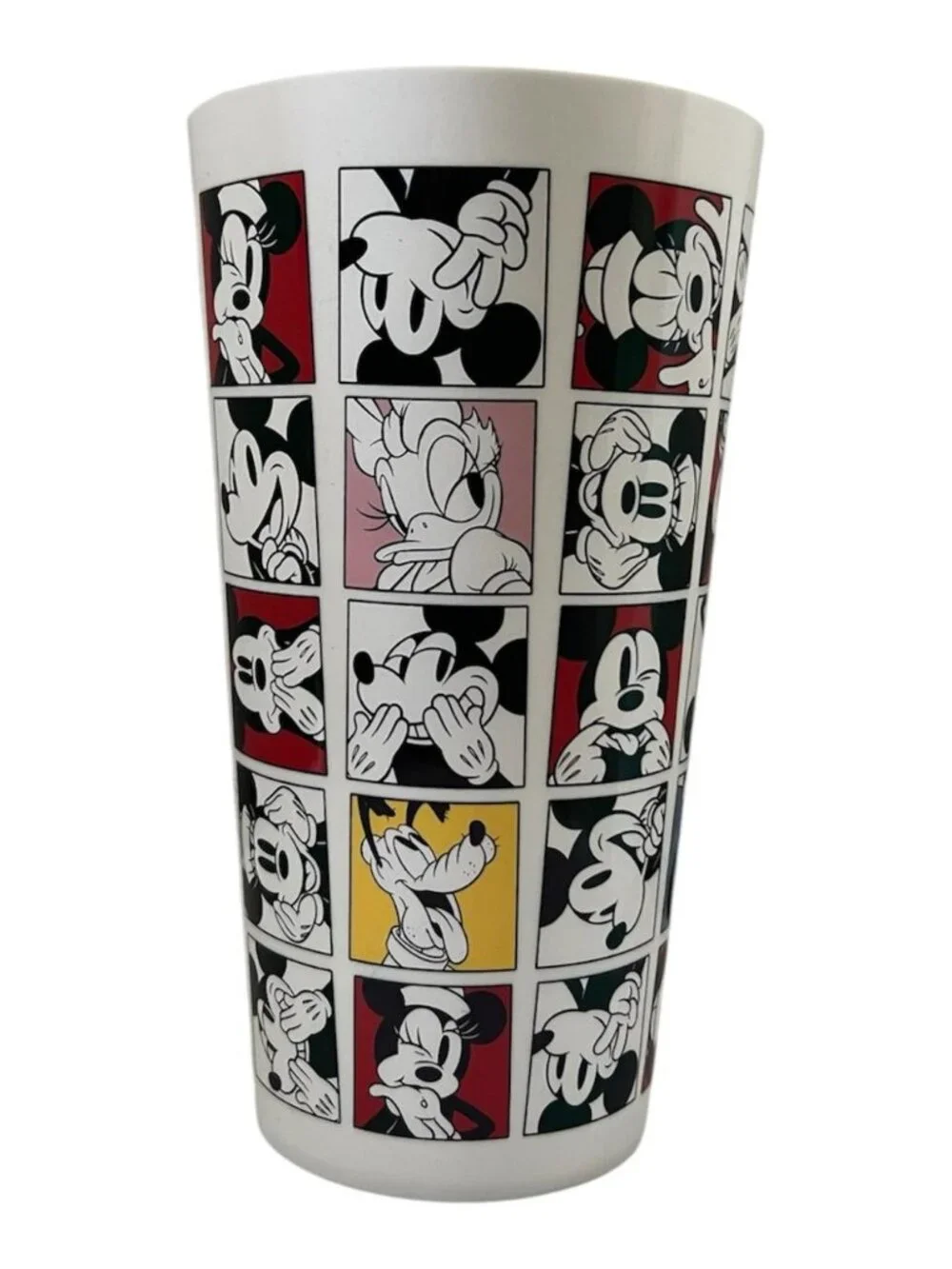 Official Disney Mickey & Friends 32oz Large Plastic Cup Fun Comic Panel Design